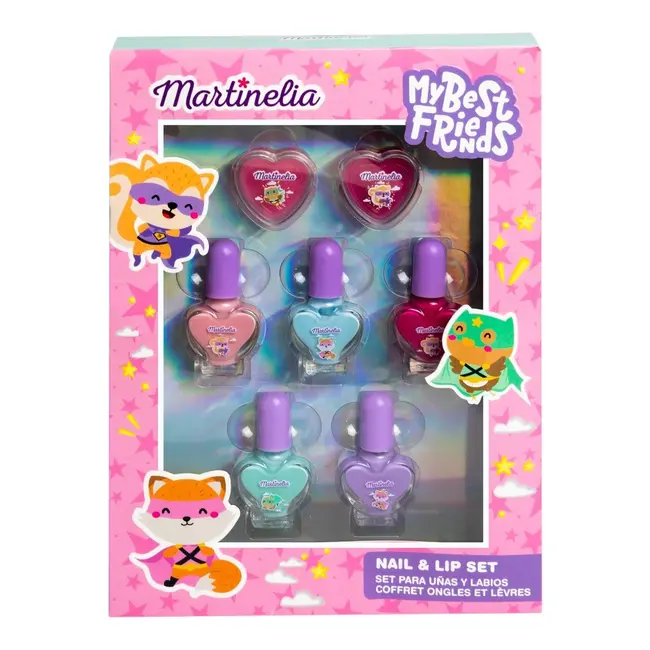 Set cosmetice pentru fetite, My Best Friends, 12033, Martinelia