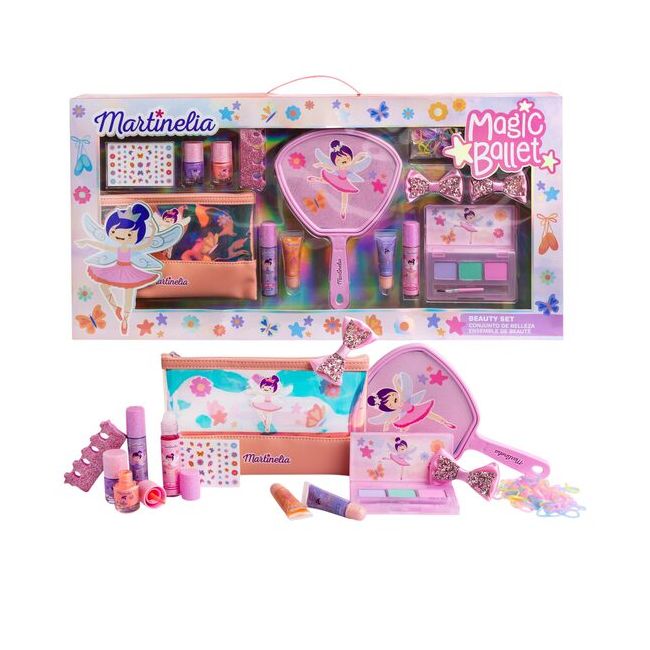 Set cosmetice pentru fetite Mega Beauty Set,  Magic Ballet, 35104, Martinelia