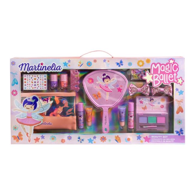 Set cosmetice pentru fetite Mega Beauty Set,  Magic Ballet, 35104, Martinelia