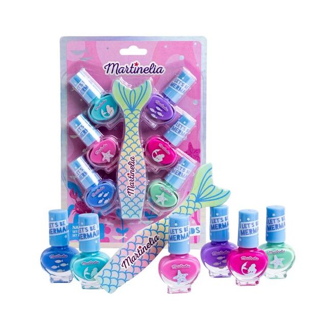 Set lacuri de unghii copii Mermaid's Martinelia 12054