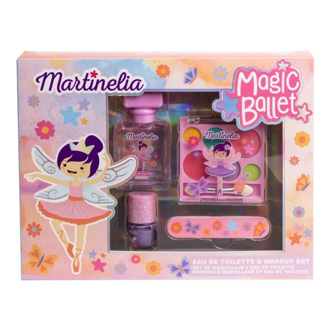 Set machiaj si parfum pentru fetite Magic Ballet, 12107, Martinelia