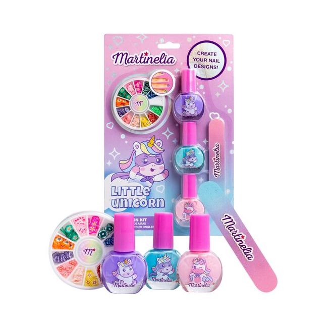 Set produse pentru decorarea unghiilor Little Unicorn, 12015, Martinelia
