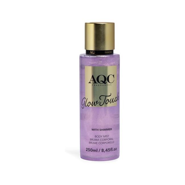 Spray de corp Glow Touch Shimmer Purple Aquarius 99036, 250 ml