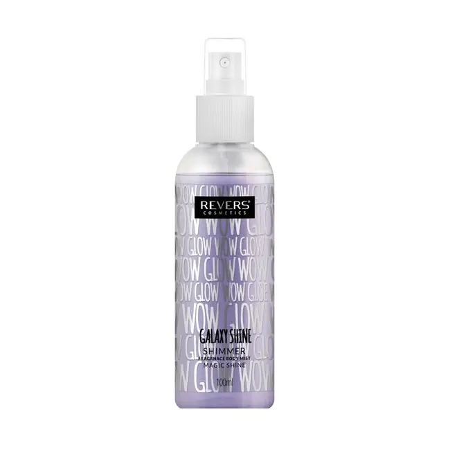 Spray de corp parfumat, cu particule sclipitoare, holografic, Galaxy Shine, Reevers, 100 ml