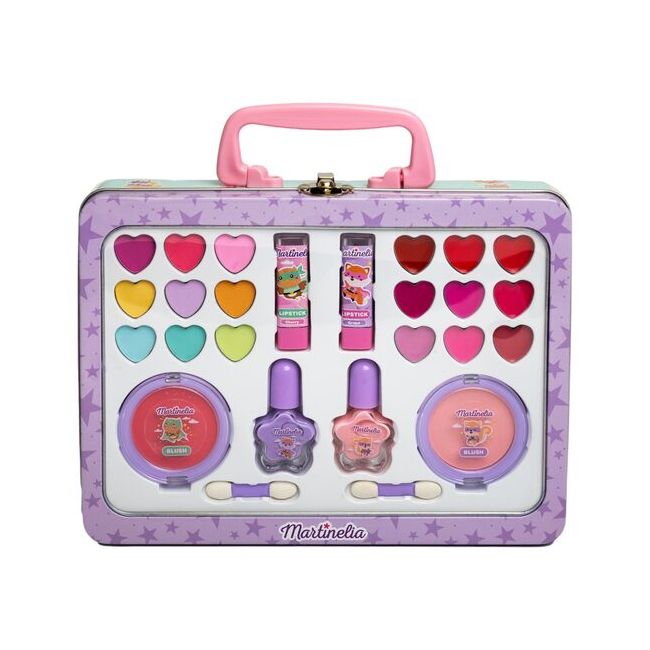 Trusa de machiaj pentru fetite tip servieta, My Best Friends 12038, Martinelia