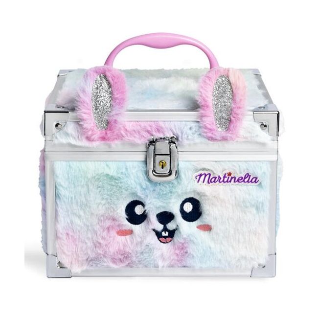 Trusa de machiaj tip cufar Circus Furry Case, Martinelia, 12146