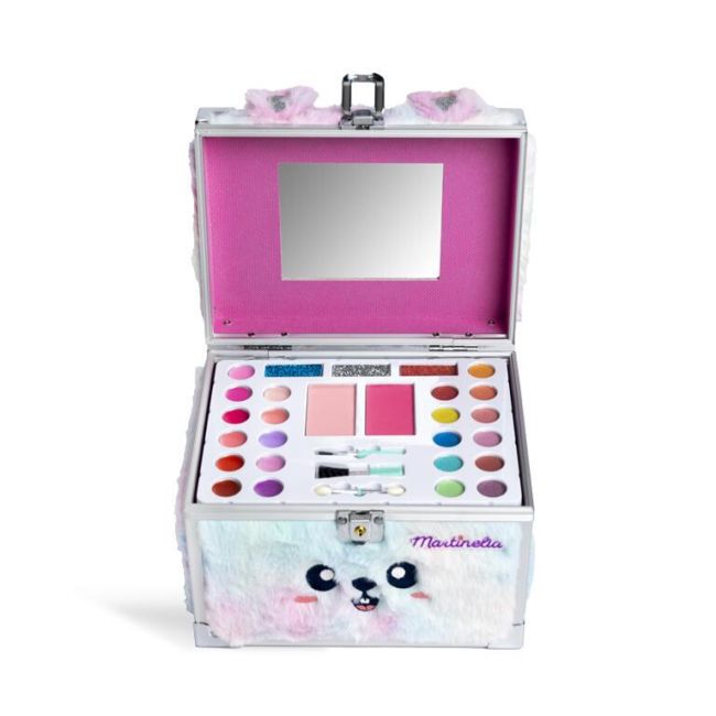 Trusa de machiaj tip cufar Circus Furry Case, Martinelia, 12146