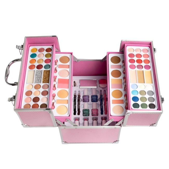 Trusa de machiaj tip cufar Colorful Complete Case 56197, Magic Studio