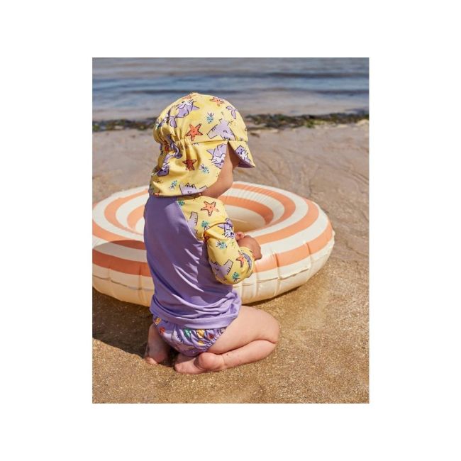 Bluza de plaja cu maneci, Bambino Mio, 0-6 luni, Sand Squad