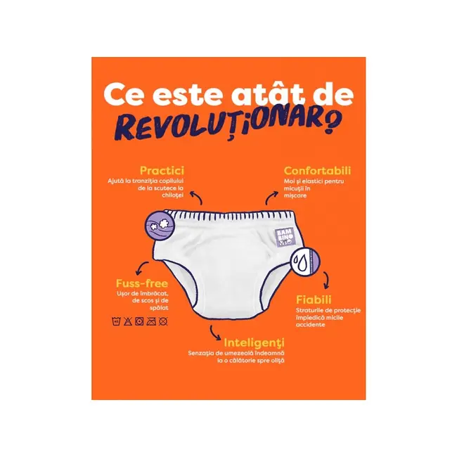 Chilotel de antrenament la olita, Bambino Mio, 3-4 ani, Chomp