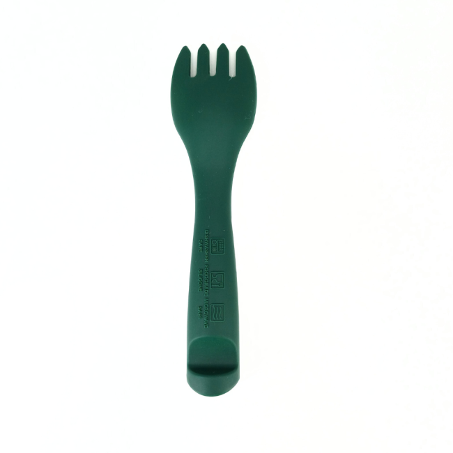 Furculita din silicon, Coccorito, Dark Green