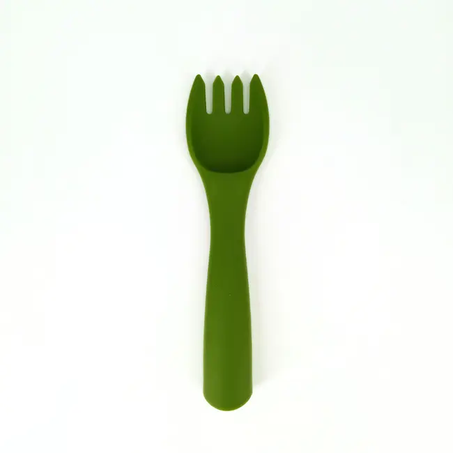 Furculita din silicon, Coccorito, Green