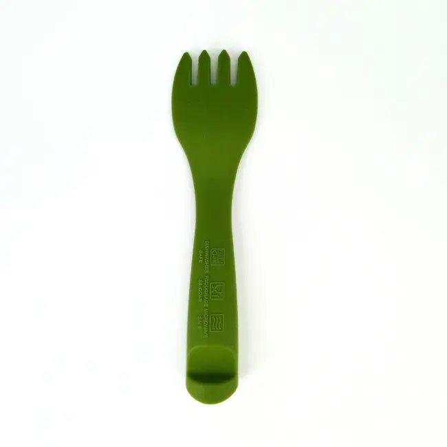 Furculita din silicon, Coccorito, Green