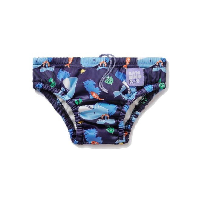 Scutec pentru inot refolosibil, Bambino Mio, 6-12 luni, Squeak