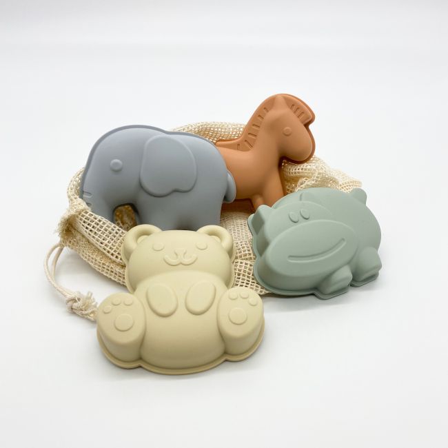 Set forme plaja din silicon, Zuluff, Animale