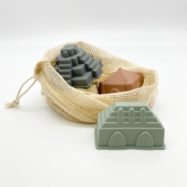 Set forme plaja din silicon, Zuluff, Castel