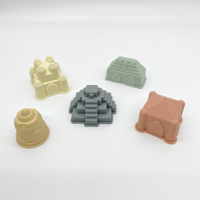 Set forme plaja din silicon, Zuluff, Castel