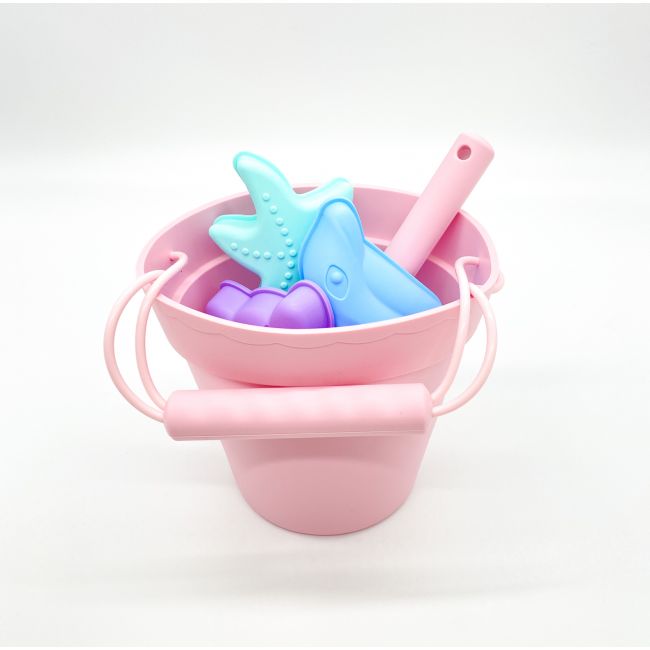 Set jucarii pentru plaja, Zuluff, Roz