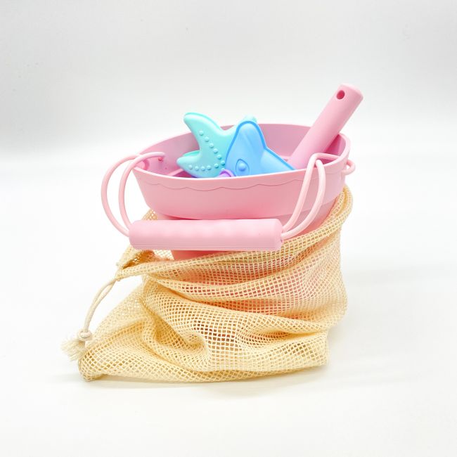 Set jucarii pentru plaja, Zuluff, Roz