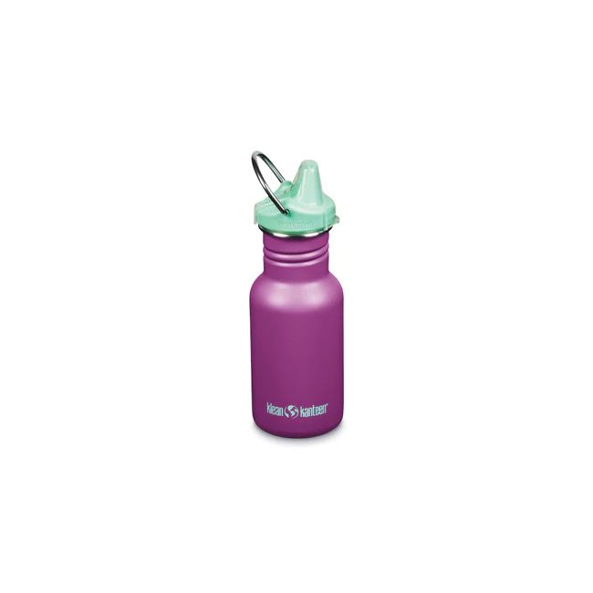 Sticla din otel inoxidabil cu capac sippy, Klean Kanteen, Narrow, 355ml, Sparkling Grape