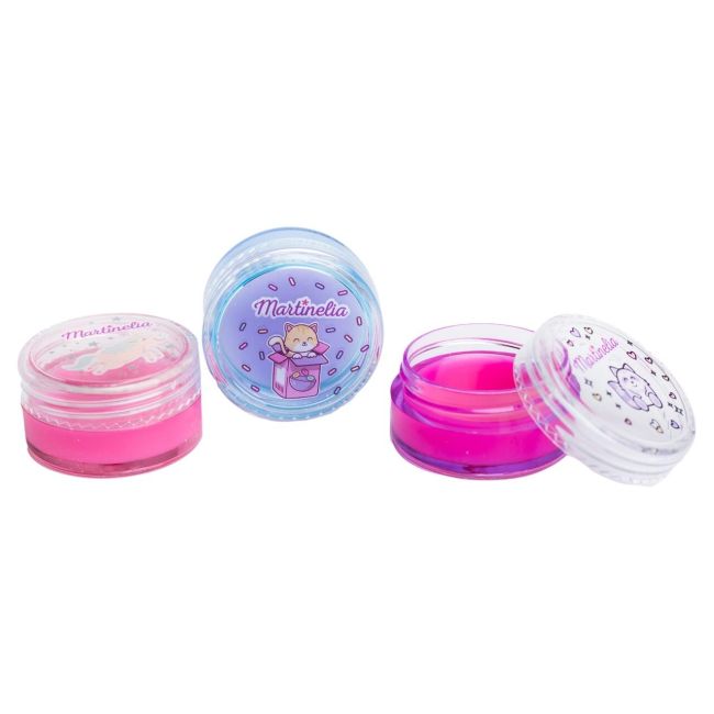 Balsam de buze cu arome fructate, World, Set de 3 bucati, 35079, Martinelia