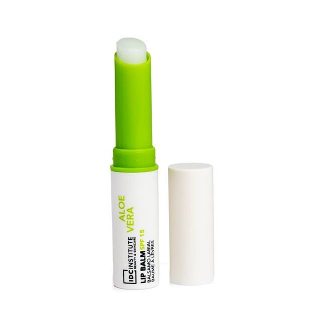 Balsam de buze hidratant cu Aloe Vera si SPF 15, 92051, IDC Institute, 4g