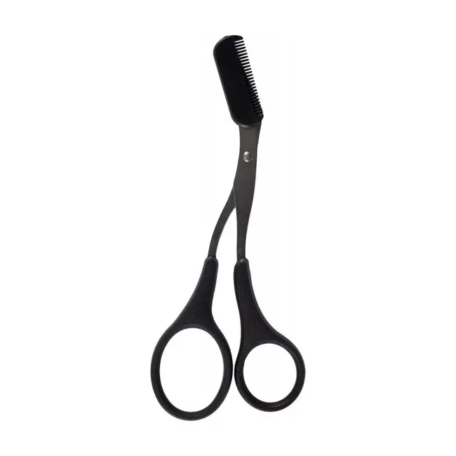 Foarfeca pentru sprancene, cu pieptan, Top Choice, 35067