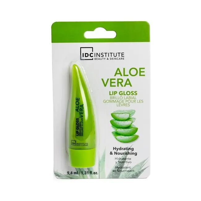 Gloss de buze hidratant si nutritiv cu Aloe Vera, 90192, IDC Institute, 9.4ml