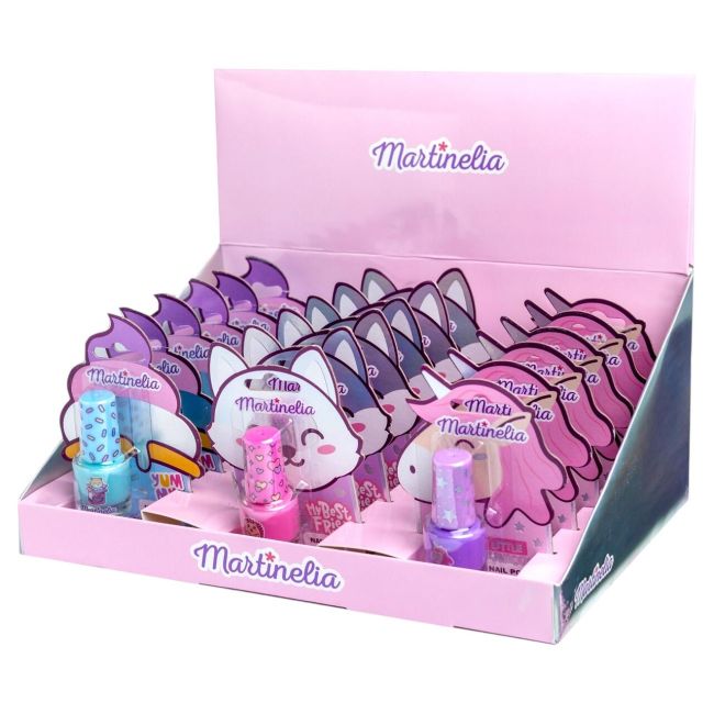 Lac de unghii World, Set de 18 bucati, 35075, Martinelia 4ml