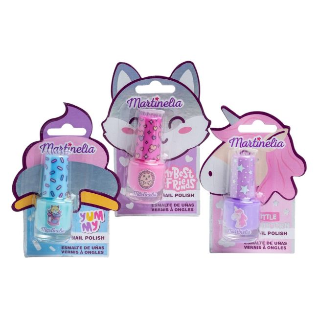 Lac de unghii World, Set de 18 bucati, 35075, Martinelia 4ml