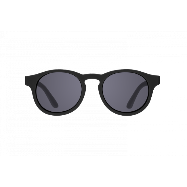 Ochelari de soare copii, ultraflexibili,  Babiators, Keyhole Jet Black, lentile fumurii, 3-5 ani