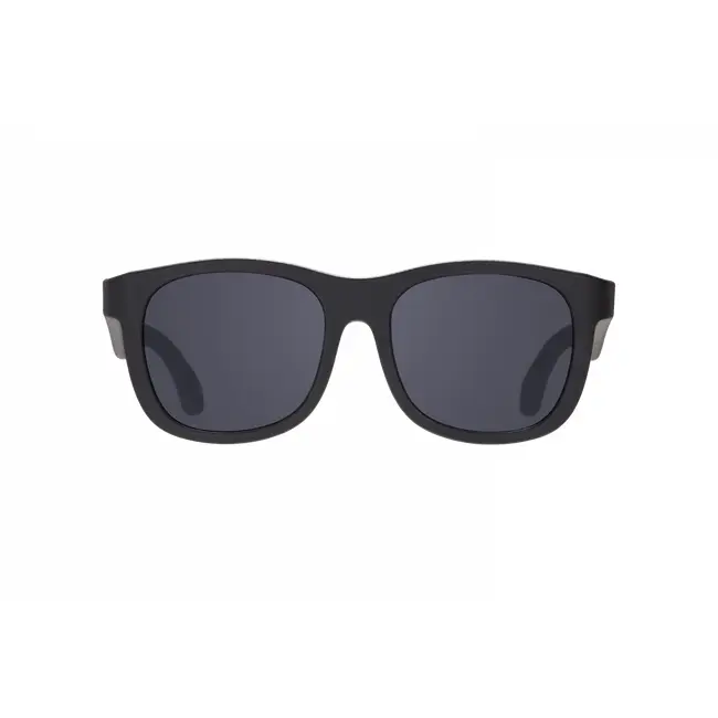 Ochelari de soare copii, ultraflexibili,  Babiators, Navigator Jet Black, lentile fumurii, 3-5 ani