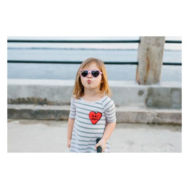 Ochelari de soare copii, ultraflexibili,  Babiators, Princess Pink, lentile fumurii, 0-2 ani