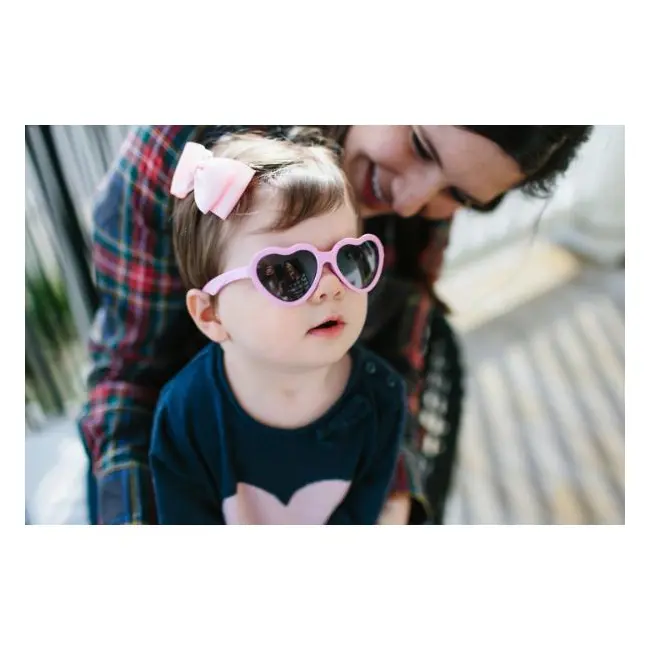 Ochelari de soare copii, ultraflexibili,  Babiators, Princess Pink, lentile fumurii, 3-5 ani