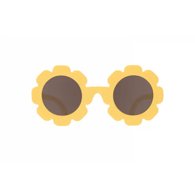Ochelari de soare copii, ultraflexibili,  Babiators, Sweet Sunflower, lentile amber, 0-2 ani