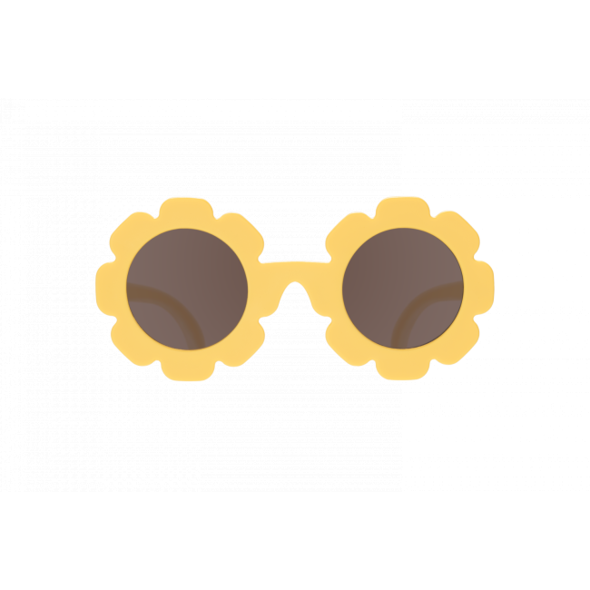 Ochelari de soare copii, ultraflexibili,  Babiators, Sweet Sunflower, lentile amber, 3-5 ani