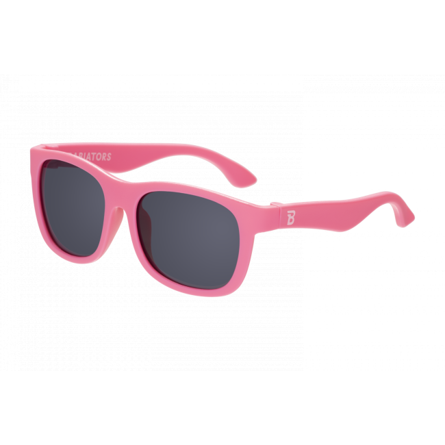 Ochelari de soare copii, ultraflexibili,  Babiators, Think Pink, lentile fumurii, 0-2 ani