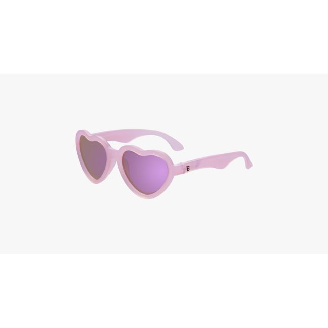 Ochelari de soare pentru copii, Babiators polarizati, ultraflexibili, Frosted Pink, 0-2 ani