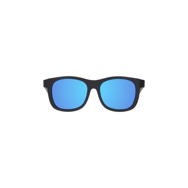 Ochelari de soare pentru copii, Babiators polarizati, ultraflexibili, Jet Black Mirrored, 3-5 ani