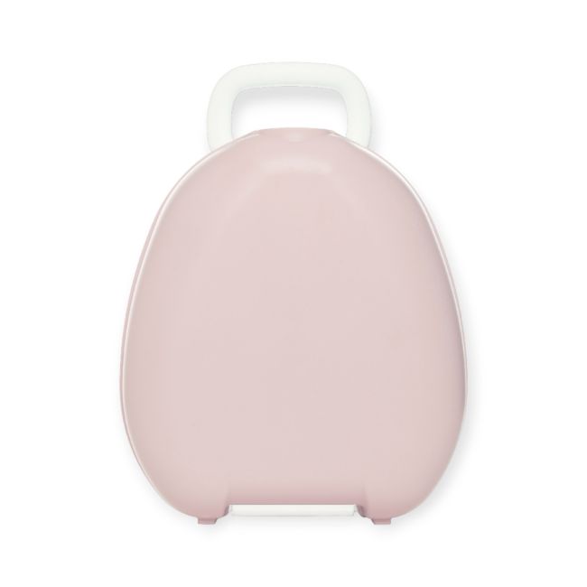 Olita portabila cu capac si maner My Carry Potty, Roz pal