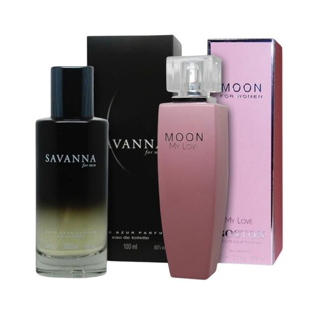 Pachet El si Ea Apa de Parfum Cote d'Azur Savanna Love 200 ml