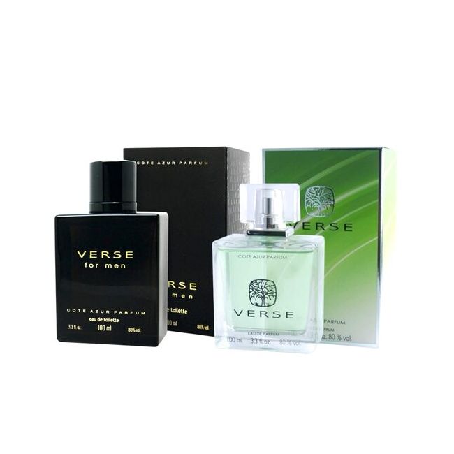 Pachet El si Ea Apa de toaleta si parfum Verse, Cote D´Azur, 200 ml
