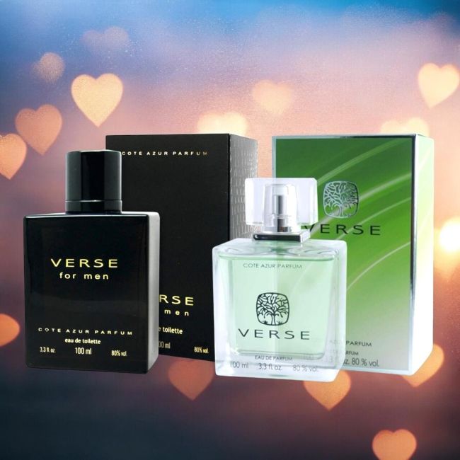 Pachet El si Ea Apa de toaleta si parfum Verse, Cote D´Azur, 200 ml