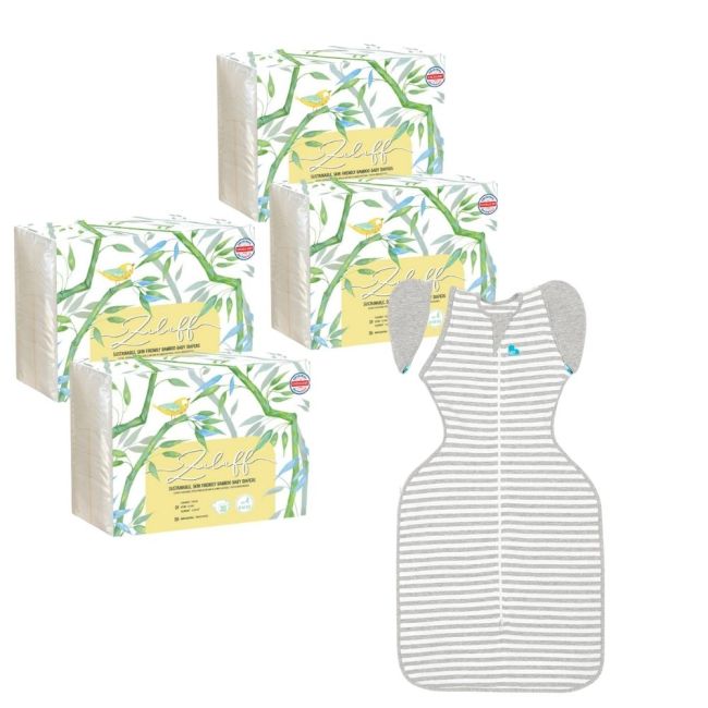 Pachet Somn Usor - 4 x Zuluff nr.3 + saculet de tranzitie, marimea M