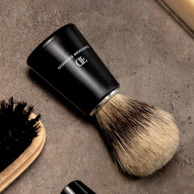 Pamatuf pentru barbierit, 100% peri naturali, Top Choice, 30697