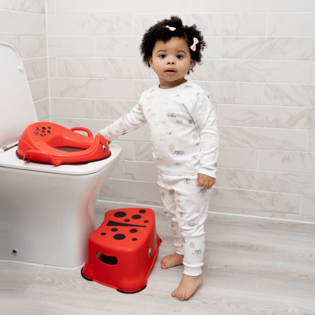 Reductor cu manere pentru toaleta, My Trainer Seat, Gargarita