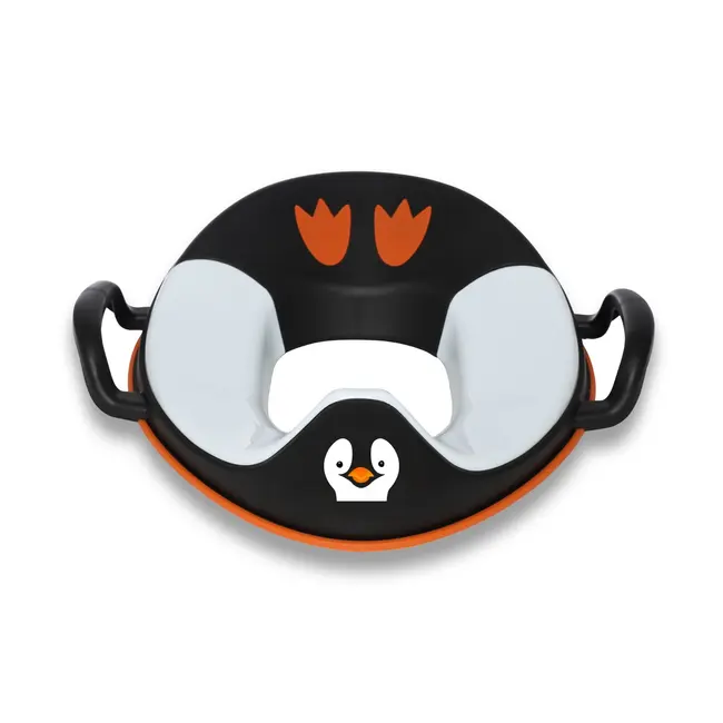 Reductor cu manere pentru toaleta, My Trainer Seat, Pinguin