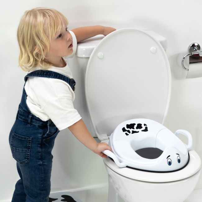Reductor cu manere pentru toaleta, My Trainer Seat, Vacuta