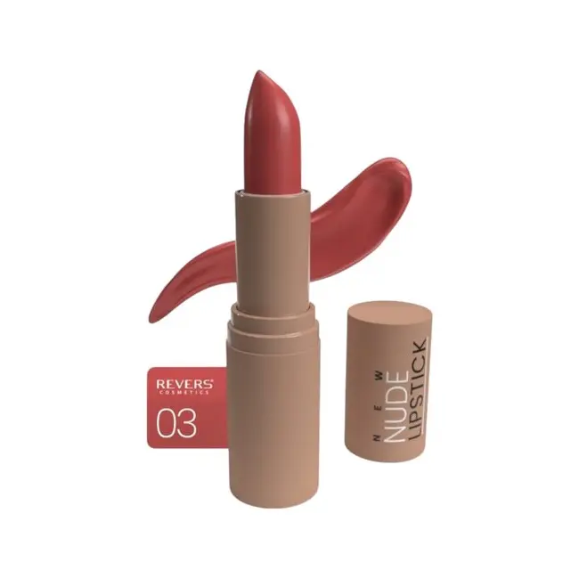 Ruj de buze New Nude Lipstick Nr.03, Revers