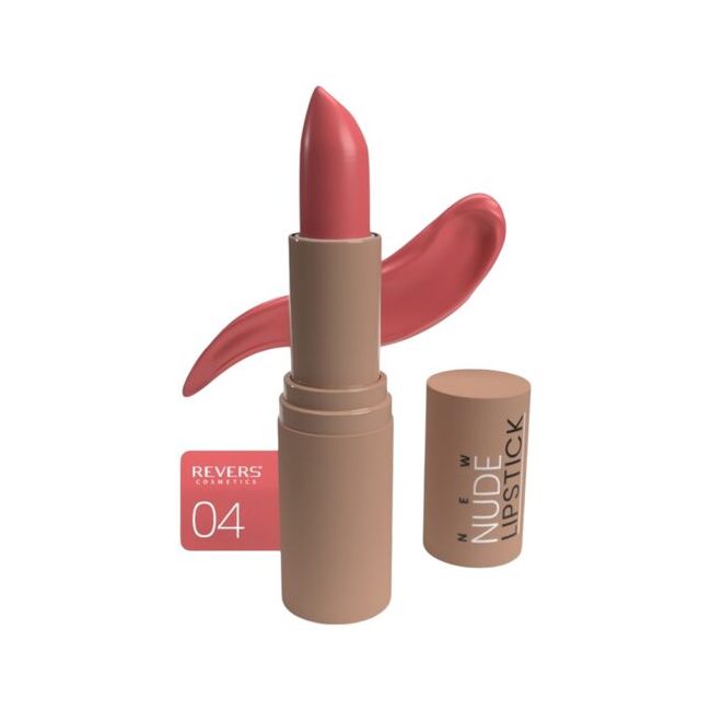 Ruj de buze New Nude Lipstick Nr.04, Revers
